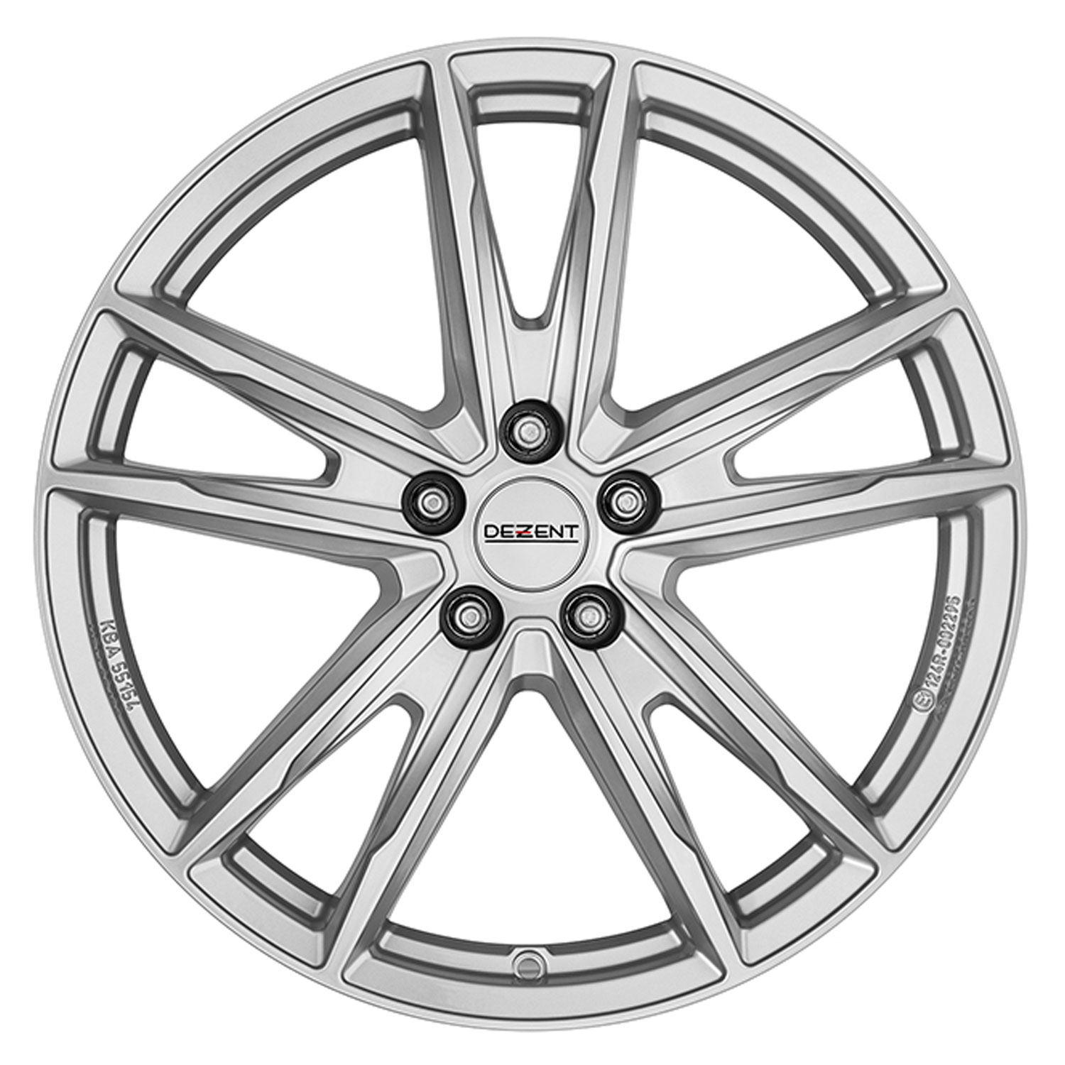 DEZENT KF silver 7.0x19 ET38 5x112 19