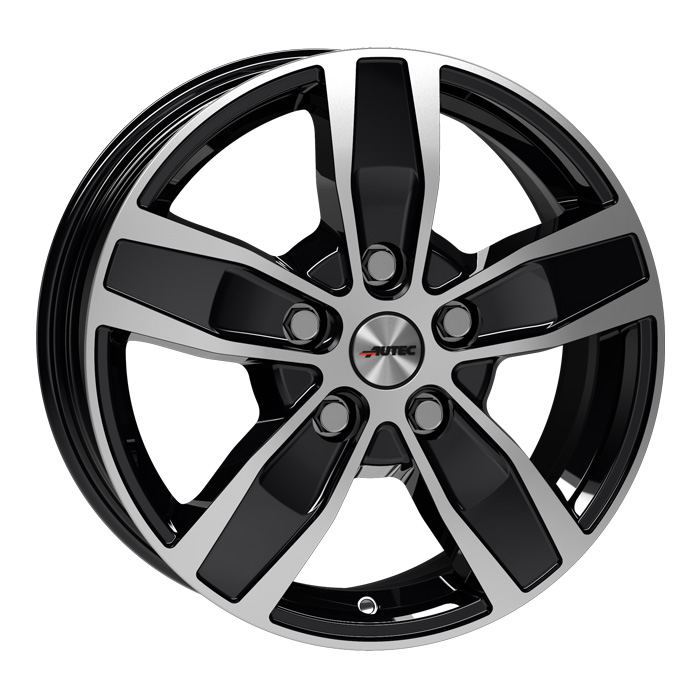 Lot De 4 Jantes Autec Xenos 6.5x16 - Pour Renault Trafic, Noir Mat, Neuf