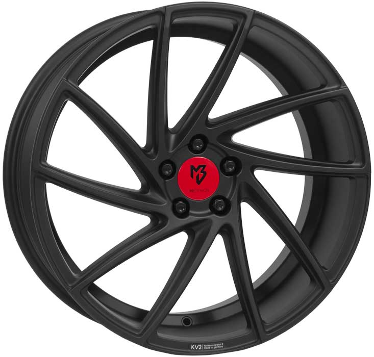 MB Design KV2 8,5x19 ET43 5x114,3 19 Inch wheel black matt