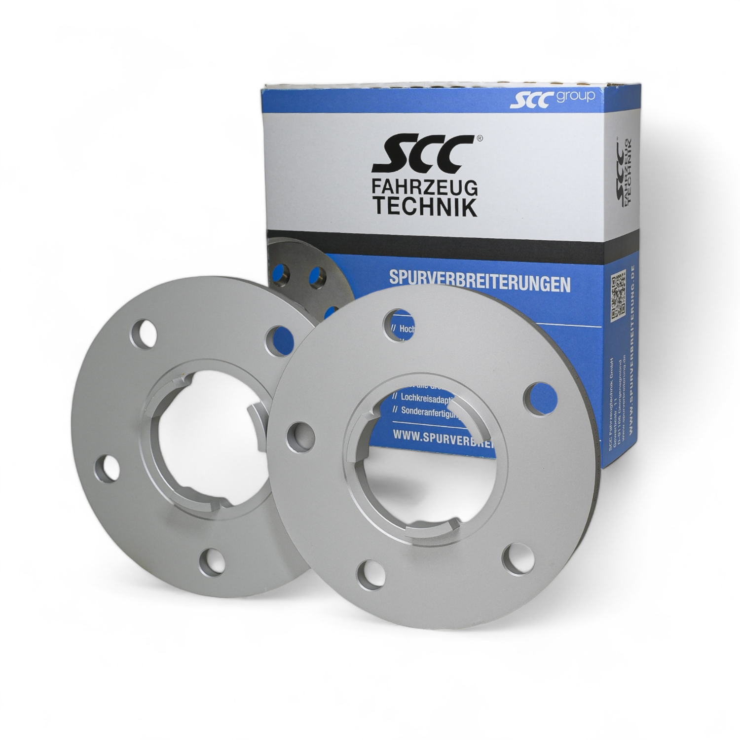 SCC 2x10mm Spacers 12424E for Porsche 911 Boxster Cayenne Cayman Panam